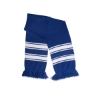 Stripe Knit Scarf - Blue-Reflex-White