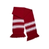 Stripe Knit Scarf - Red-White