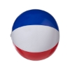 10" Patriotic Red, White And Blue Beach Ball - Multicolor