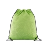 Sports Jersey Mesh Drawstring Bag - Green-Lime