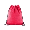 Sports Jersey Mesh Drawstring Bag - Red
