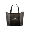 Tonal Non-Woven Zipper Trade Show Tote Bag