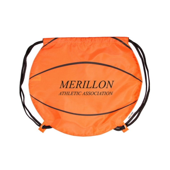 Basketball Drawstring Bag
