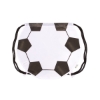 Soccer Drawstring Bag - White