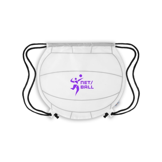 Volleyball Drawstring Bag