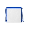 All Access Clear Stadium Drawstring Bag - Royal