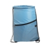 Incline Drawstring Backpack - Blue-Carolina