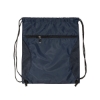 Mesh Drawstring Backpack - Blue-Navy