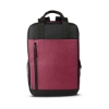 Austin Nylon Collection Laptop Backpack - Heather-Burgundy