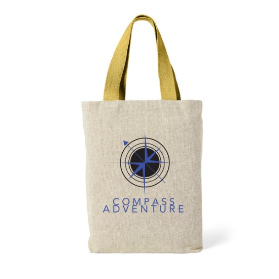 Cotton Chambray Tote Bag