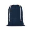 Cotton Laundry Bag - Blue-Navy