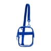 All Access Clear Adjustable Sling Bag - Royal