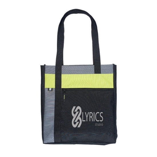 Happy De Stijl Polyester Tote Bag