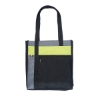 Happy De Stijl Polyester Tote Bag - Green-Lime