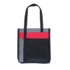 Happy De Stijl Polyester Tote Bag - Red