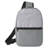 Patchwork Eco Friendly Crossbody Sling Bag - Gray