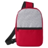 Patchwork Eco Friendly Crossbody Sling Bag - Red