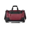 Austin Nylon Collection Duffel Bag - Heather-Burgundy