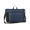Austin Nylon Collection Messenger Bag - Heather-Navy-Blue