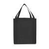Saturn Jumbo Non-Woven Grocery Tote Bag - Black