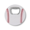 Baseball Bottle Opener - White
