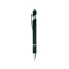 Rubberized Aluminum Click Stylus Pen - Forest