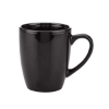 12 oz Contemporary Ceramic Mug - Black