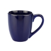 15 oz Bistro Style Ceramic Mug - Blue-Cobalt