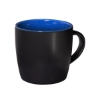 12 oz Riviera Ceramic Mug - Black-Blue