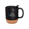 14 oz Ceramic Mug With Cork Base