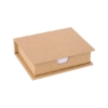 Cardboard Sticky Note Memo Case - Natural