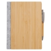 Grove Refillable Bamboo Notebook & Pen - Bamboo