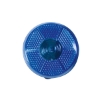 Round Flashing Clip On Safety Button - Translucent Blue
