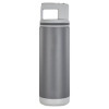 20 oz Alpine Flip N Sip Vacuum Insulated Stainless Steel Water Bottle - Steel Gray