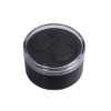 Wireless In-Ear Buds In Round Case - Black