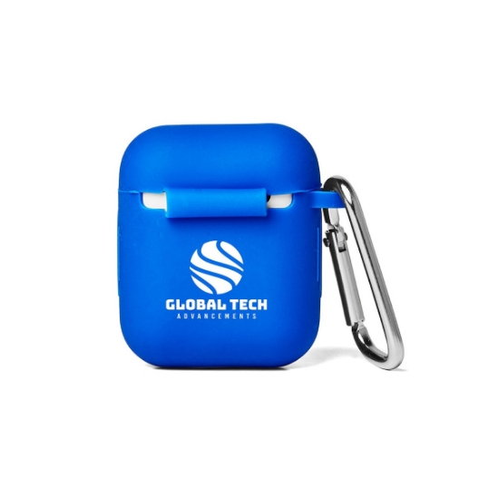 Silicone Earbud Case with Carabiner