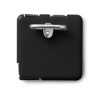 Square Charging Cable and Phone Stand - Black