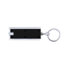 Deco LED Flashlight With Keychain - Black