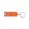 Deco LED Flashlight With Keychain - Orange