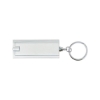 Deco LED Flashlight With Keychain - Silver