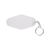 Recycled ABS Motel Keychain - White