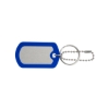Ball Chain Dog Tag Keychain - Royal