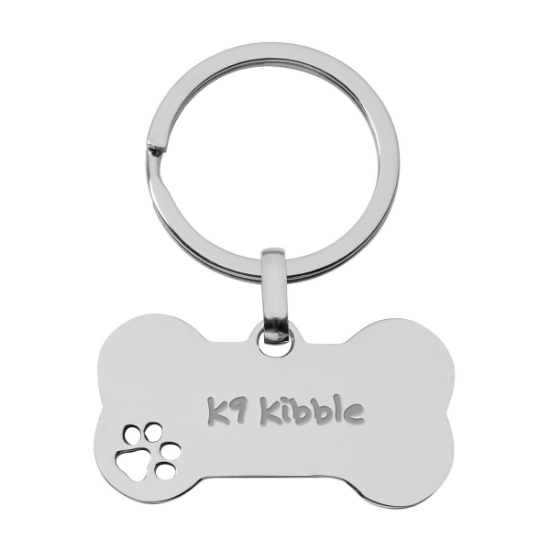 Pet Bone Shape Keychain