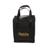 Non-Woven Cubic Lunch Cooler Bag With ID Slot