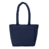 Eco Friendly Quilted Lunch Cooler Tote Bag - NVY