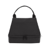 Eco Friendly Two Compartment Lunch Cooler Tote Bag - Black