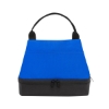 Eco Friendly Two Compartment Lunch Cooler Tote Bag - Blue-Royal