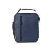 Austin Nylon Collection Lunch Cooler Bag - Heather-Navy-Blue
