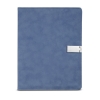 Nuba Cover With Phone Stand Refillable Journal 6.3" X 8.39" - Blue-Reflex