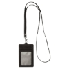 RFID Card & Badge Holder - Black